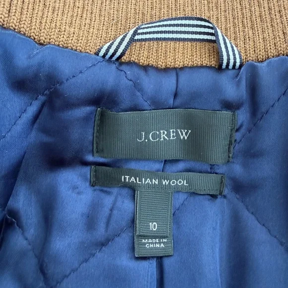 Women’s JCrew Italian Wool Jacket - Picture 6 of 11